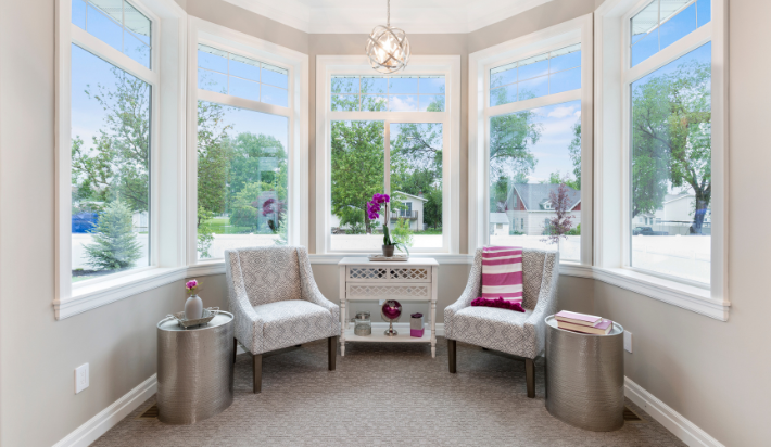 Make Your Bay Windows a Focal Point
